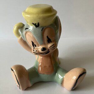 Vintage 1940's Sniffles the Mouse ceramic figurine